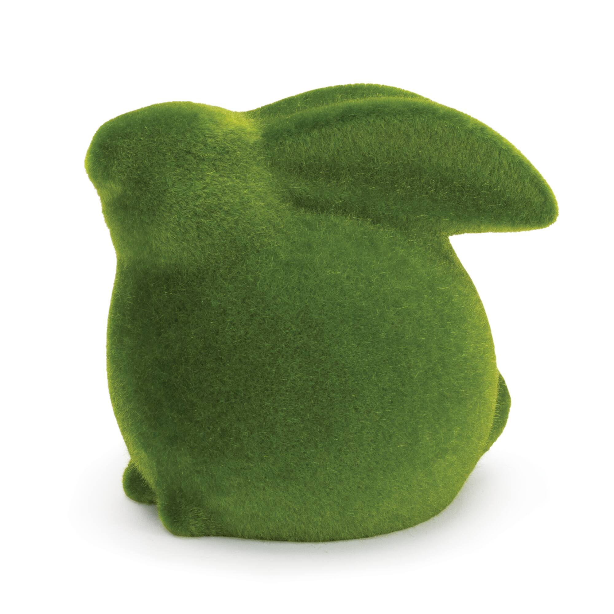 Mossy Terra Cotta Rabbit Figurines Set